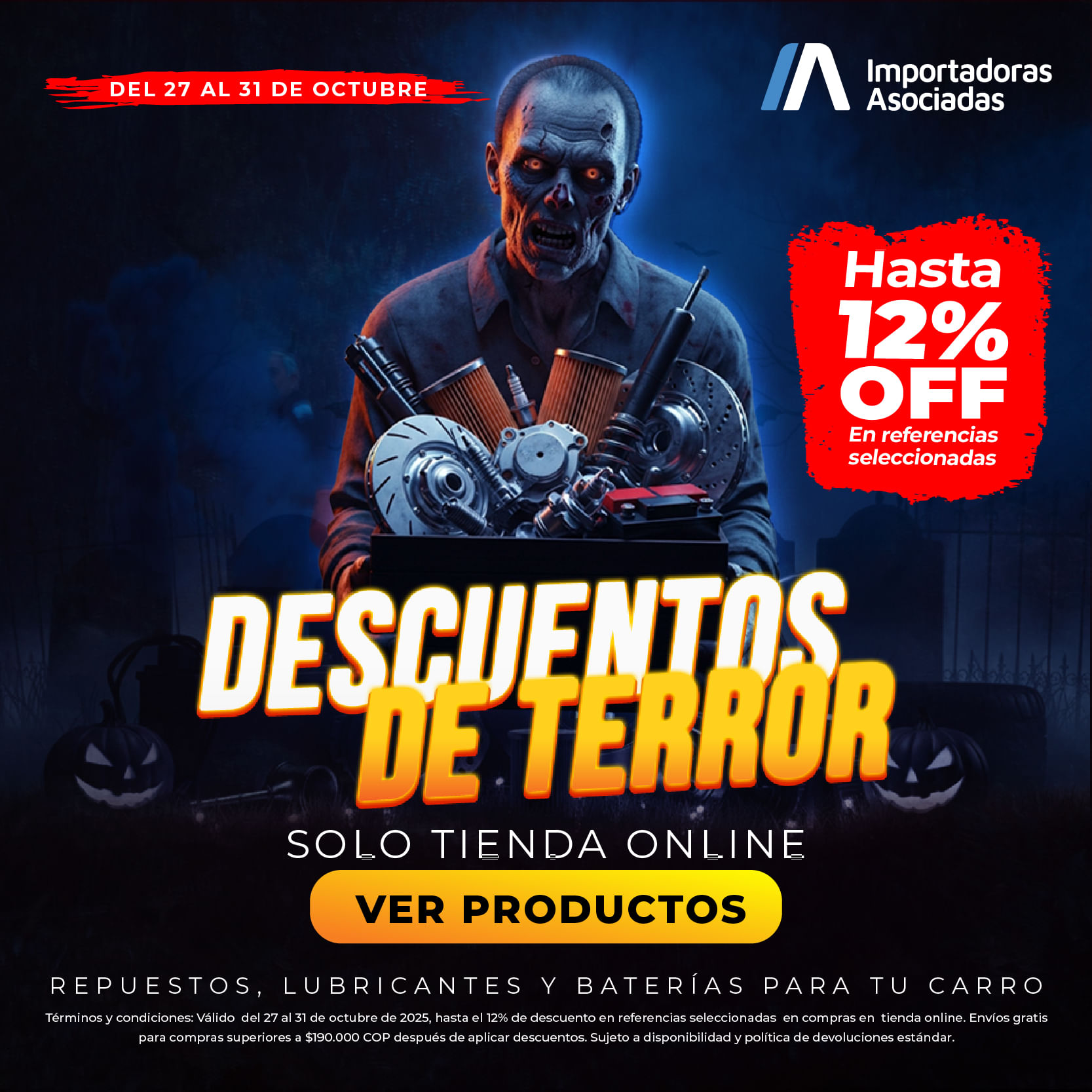 Descuentos de terror